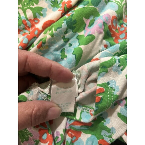 Lilly Pulitzer Strapless Jersey Knit Maxi Dress Size XS Colorful Beach Casual - Picture 4 of 6